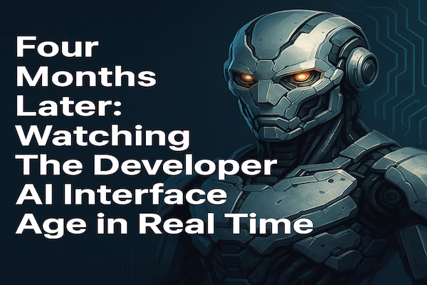 watching the developer ai age in realtime